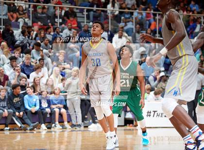 Thumbnail 2 in Tampa Catholic vs. Hillcrest Prep (Holiday Invitational) photogallery.