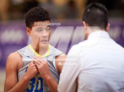 Thumbnail 2 in Tampa Catholic vs. Hillcrest Prep (Holiday Invitational) photogallery.