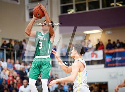 Thumbnail 2 in Tampa Catholic vs. Hillcrest Prep (Holiday Invitational) photogallery.