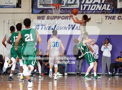 Thumbnail 3 in Tampa Catholic vs. Hillcrest Prep (Holiday Invitational) photogallery.