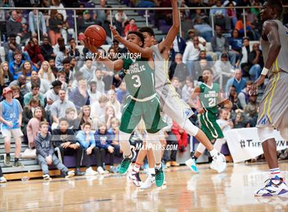 Thumbnail 3 in Tampa Catholic vs. Hillcrest Prep (Holiday Invitational) photogallery.