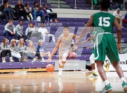 Thumbnail 1 in Tampa Catholic vs. Hillcrest Prep (Holiday Invitational) photogallery.