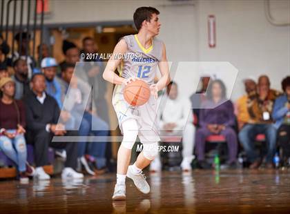 Thumbnail 2 in Tampa Catholic vs. Hillcrest Prep (Holiday Invitational) photogallery.