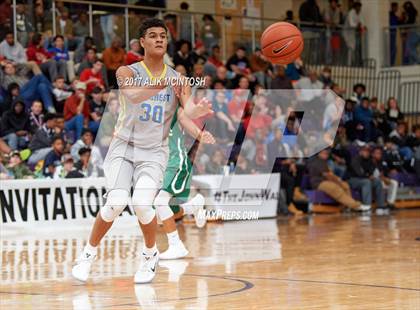 Thumbnail 3 in Tampa Catholic vs. Hillcrest Prep (Holiday Invitational) photogallery.
