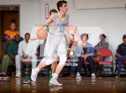 Thumbnail 2 in Tampa Catholic vs. Hillcrest Prep (Holiday Invitational) photogallery.