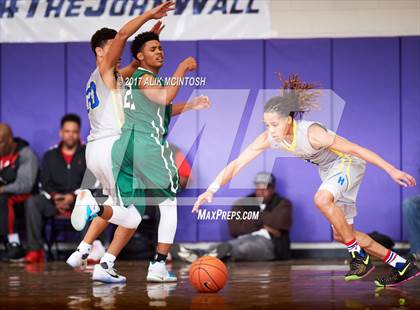 Thumbnail 1 in Tampa Catholic vs. Hillcrest Prep (Holiday Invitational) photogallery.