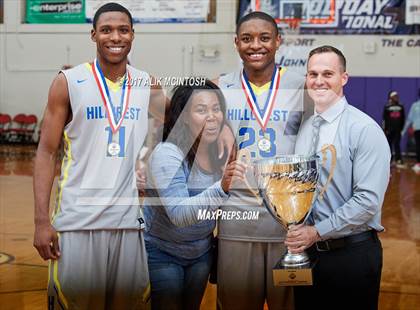 Thumbnail 2 in Tampa Catholic vs. Hillcrest Prep (Holiday Invitational) photogallery.