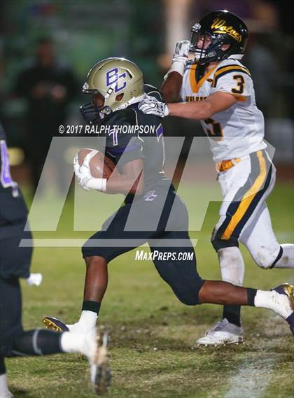 Thumbnail 1 in Western Sierra Collegiate Academy @ Bradshaw Christian (CIF SJS D6 Round 1 Playoff) photogallery.