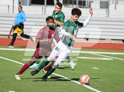 Thumbnail 2 in Poteet vs. Mesquite (Wylie Men's Soccer Showcase) photogallery.