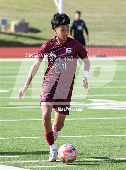 Thumbnail 3 in Poteet vs. Mesquite (Wylie Men's Soccer Showcase) photogallery.