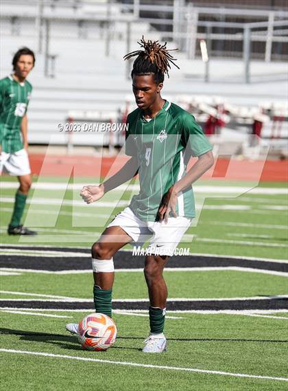 Thumbnail 3 in Poteet vs. Mesquite (Wylie Men's Soccer Showcase) photogallery.