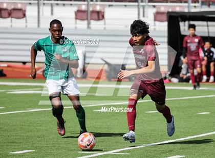 Thumbnail 1 in Poteet vs. Mesquite (Wylie Men's Soccer Showcase) photogallery.