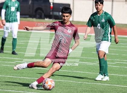 Thumbnail 2 in Poteet vs. Mesquite (Wylie Men's Soccer Showcase) photogallery.