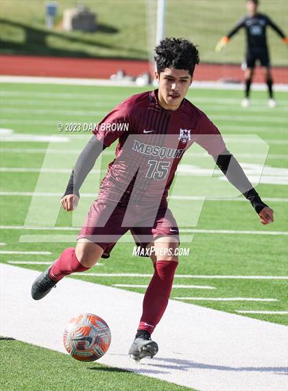 Thumbnail 3 in Poteet vs. Mesquite (Wylie Men's Soccer Showcase) photogallery.