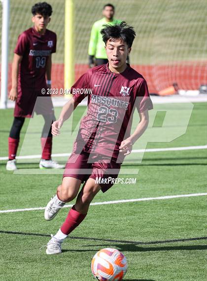 Thumbnail 1 in Poteet vs. Mesquite (Wylie Men's Soccer Showcase) photogallery.