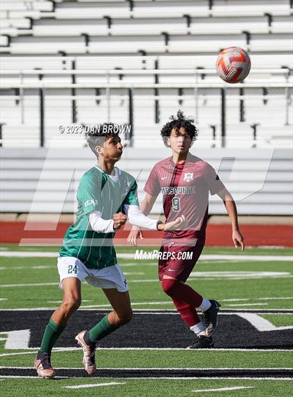 Thumbnail 2 in Poteet vs. Mesquite (Wylie Men's Soccer Showcase) photogallery.