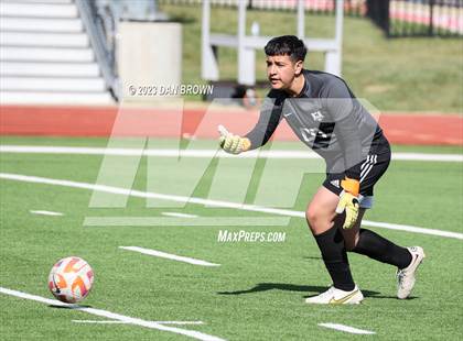 Thumbnail 2 in Poteet vs. Mesquite (Wylie Men's Soccer Showcase) photogallery.