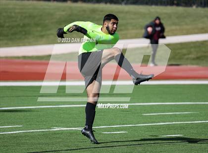 Thumbnail 2 in Poteet vs. Mesquite (Wylie Men's Soccer Showcase) photogallery.