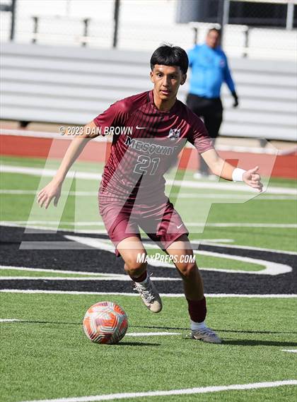 Thumbnail 3 in Poteet vs. Mesquite (Wylie Men's Soccer Showcase) photogallery.