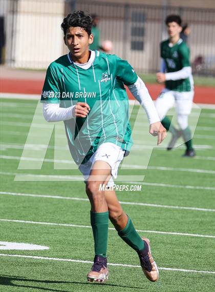 Thumbnail 2 in Poteet vs. Mesquite (Wylie Men's Soccer Showcase) photogallery.