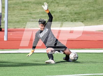 Thumbnail 3 in Poteet vs. Mesquite (Wylie Men's Soccer Showcase) photogallery.