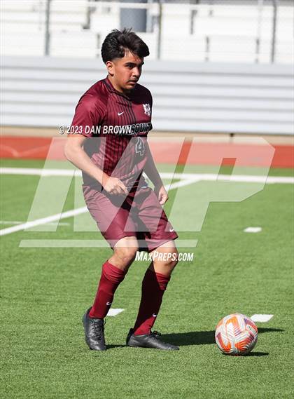 Thumbnail 2 in Poteet vs. Mesquite (Wylie Men's Soccer Showcase) photogallery.