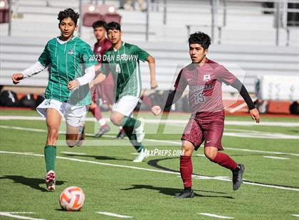 Thumbnail 3 in Poteet vs. Mesquite (Wylie Men's Soccer Showcase) photogallery.