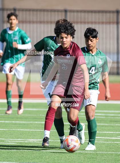 Thumbnail 1 in Poteet vs. Mesquite (Wylie Men's Soccer Showcase) photogallery.