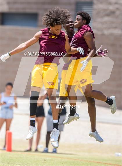 Thumbnail 3 in Basha vs. Mountain Pointe (GBAC 7-on-7)  photogallery.
