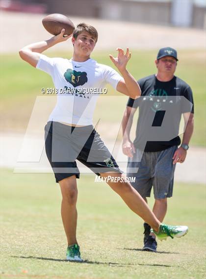 Thumbnail 2 in Basha vs. Mountain Pointe (GBAC 7-on-7)  photogallery.