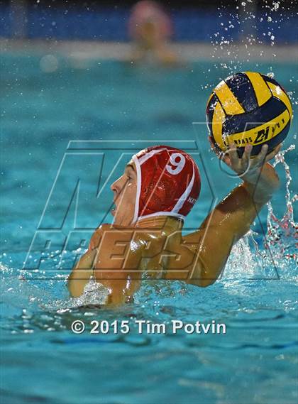 Thumbnail 1 in Mater Dei vs. Harvard-Westlake (CIF SS D1 Final) photogallery.