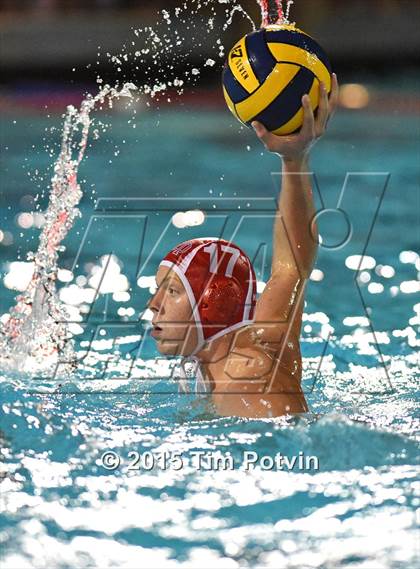 Thumbnail 2 in Mater Dei vs. Harvard-Westlake (CIF SS D1 Final) photogallery.