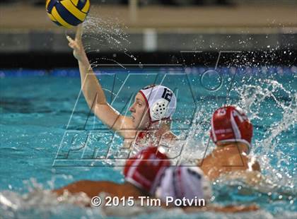 Thumbnail 1 in Mater Dei vs. Harvard-Westlake (CIF SS D1 Final) photogallery.
