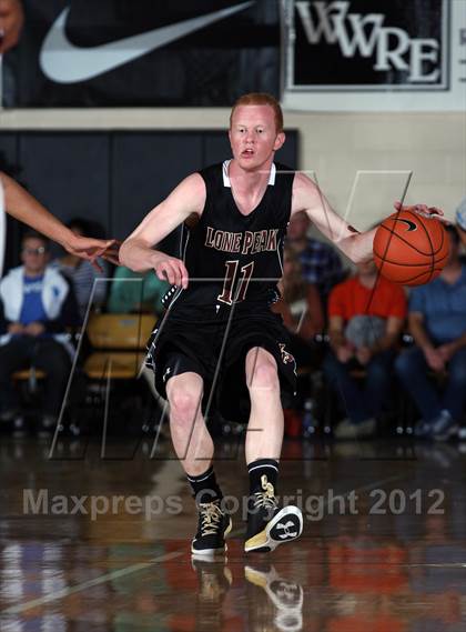 Thumbnail 2 in Lone Peak vs. Montverde Academy (City of Palms Classic) photogallery.