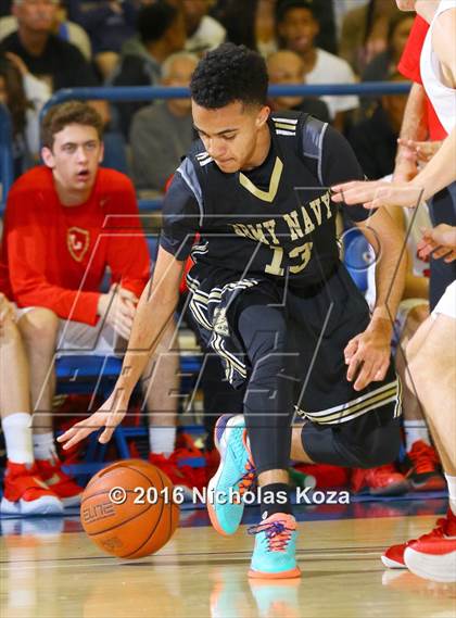 Thumbnail 2 in Army-Navy vs. Orange Lutheran (Fairfax State Preview) photogallery.