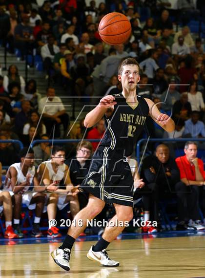 Thumbnail 2 in Army-Navy vs. Orange Lutheran (Fairfax State Preview) photogallery.