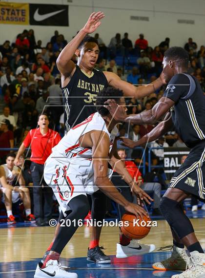 Thumbnail 2 in Army-Navy vs. Orange Lutheran (Fairfax State Preview) photogallery.