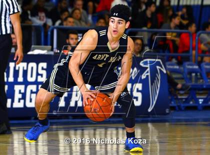Thumbnail 1 in Army-Navy vs. Orange Lutheran (Fairfax State Preview) photogallery.