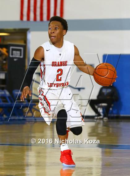 Thumbnail 2 in Army-Navy vs. Orange Lutheran (Fairfax State Preview) photogallery.