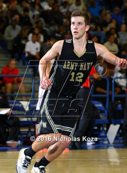 Thumbnail 1 in Army-Navy vs. Orange Lutheran (Fairfax State Preview) photogallery.