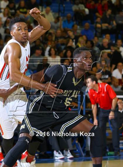 Thumbnail 1 in Army-Navy vs. Orange Lutheran (Fairfax State Preview) photogallery.