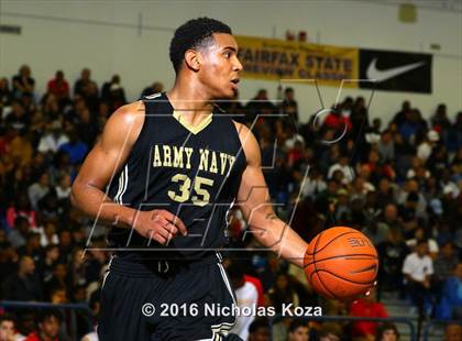 Thumbnail 2 in Army-Navy vs. Orange Lutheran (Fairfax State Preview) photogallery.
