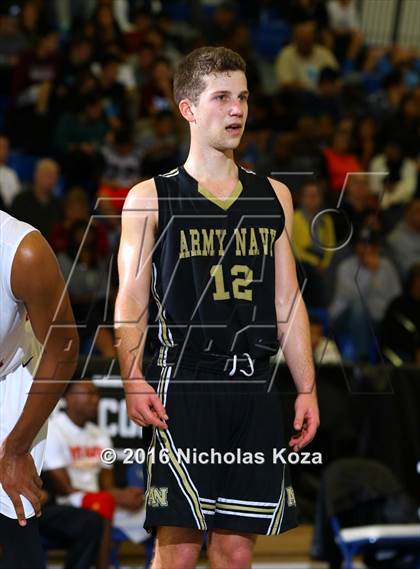 Thumbnail 3 in Army-Navy vs. Orange Lutheran (Fairfax State Preview) photogallery.
