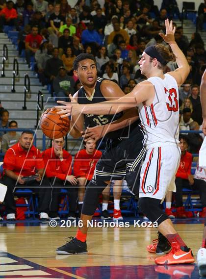 Thumbnail 3 in Army-Navy vs. Orange Lutheran (Fairfax State Preview) photogallery.