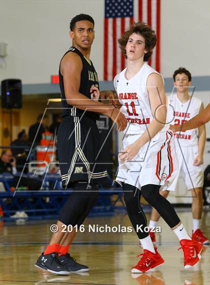 Thumbnail 3 in Army-Navy vs. Orange Lutheran (Fairfax State Preview) photogallery.