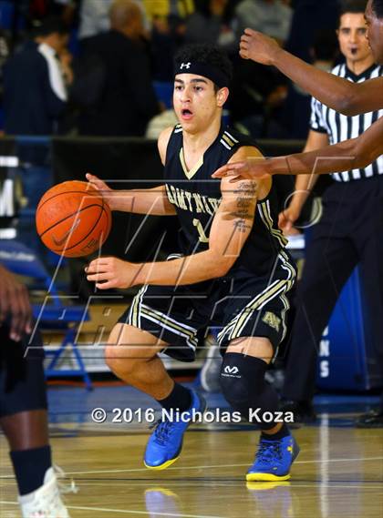 Thumbnail 2 in Army-Navy vs. Orange Lutheran (Fairfax State Preview) photogallery.