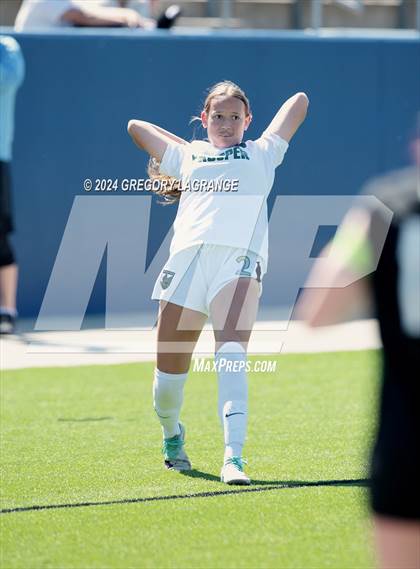 Thumbnail 2 in Prosper vs Southlake Carroll (UIL 6A Soccer Regional Semifinals) photogallery.
