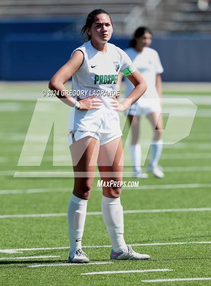 Thumbnail 3 in Prosper vs Southlake Carroll (UIL 6A Soccer Regional Semifinals) photogallery.