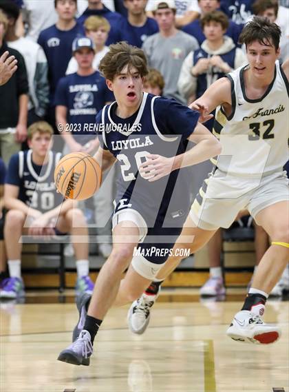 Thumbnail 1 in Loyola vs St Francis photogallery.