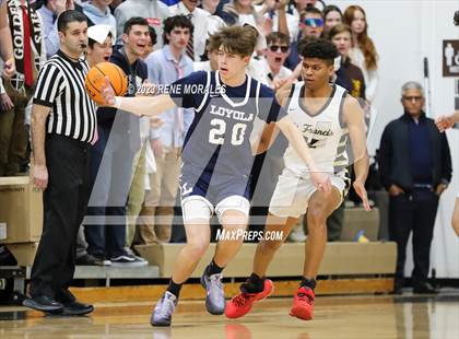 Thumbnail 3 in Loyola vs St Francis photogallery.